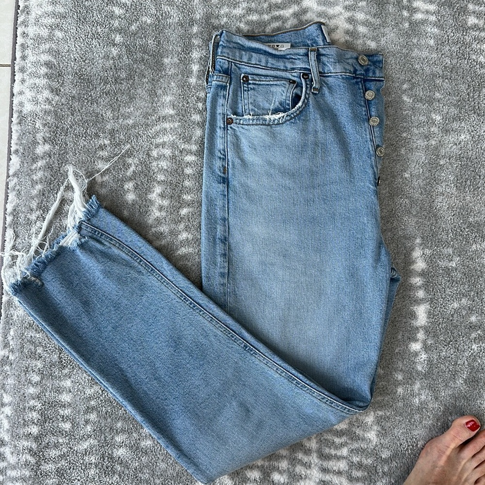 Agolde Riley Crop  size 28 - Picture 3 of 8